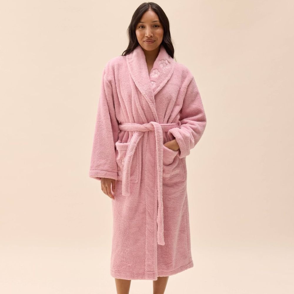 Classic Comfort Robe in Pink