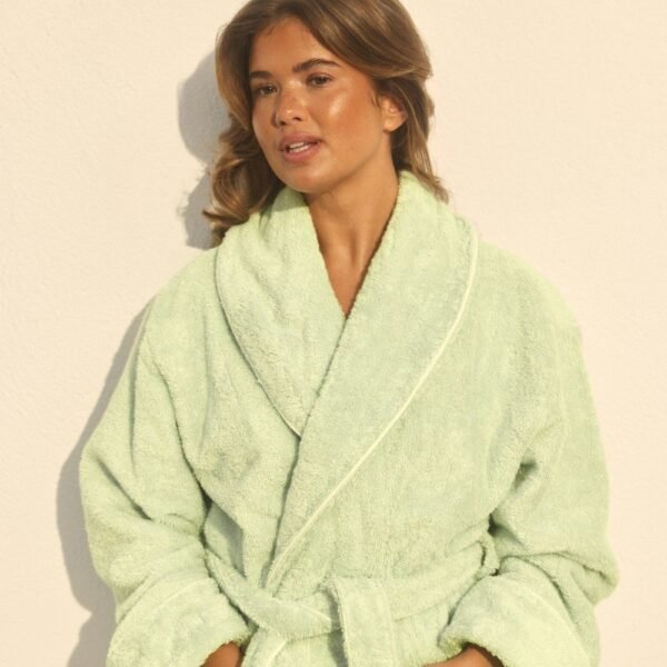 classic comfort robe in green classic comfort robe in green