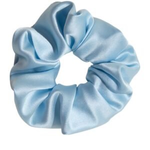 sky drift silk hair tie