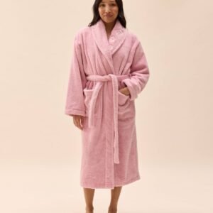 Classic Comfort Robe in Pink